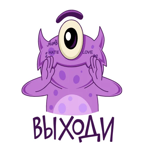 😱 Стикер «Boom VK» для Telegram