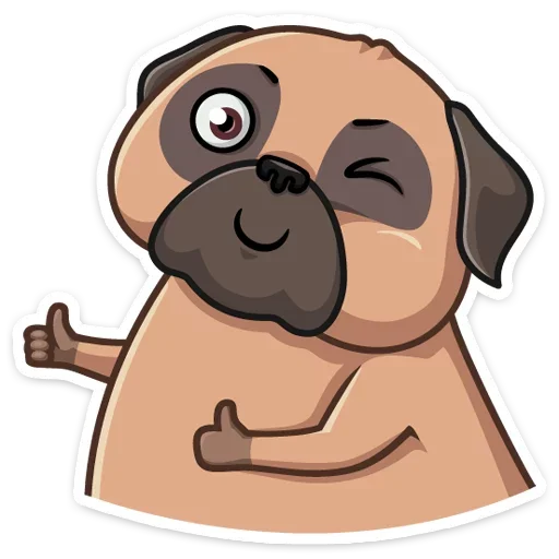 👍 Стикер «Бун» для Telegram