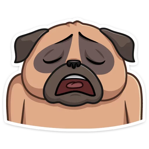 😫 Стикер «Бун» для Telegram