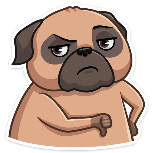 👎 Стикер «Бун» для Telegram