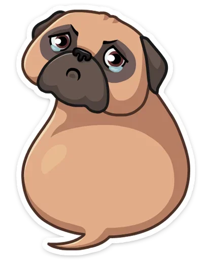 😢 Стикер «Бун» для Telegram