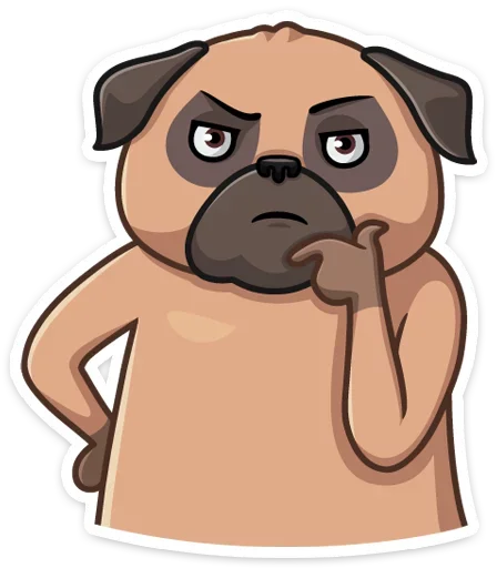 🤔 Стикер «Бун» для Telegram