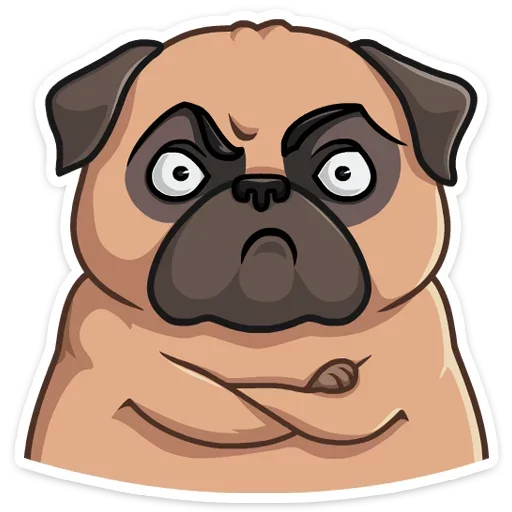 😡 Стикер «Бун» для Telegram