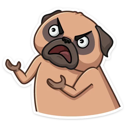 😠 Стикер «Бун» для Telegram