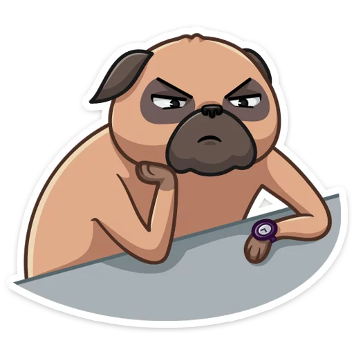 🕐 Стикер «Boone» для Telegram