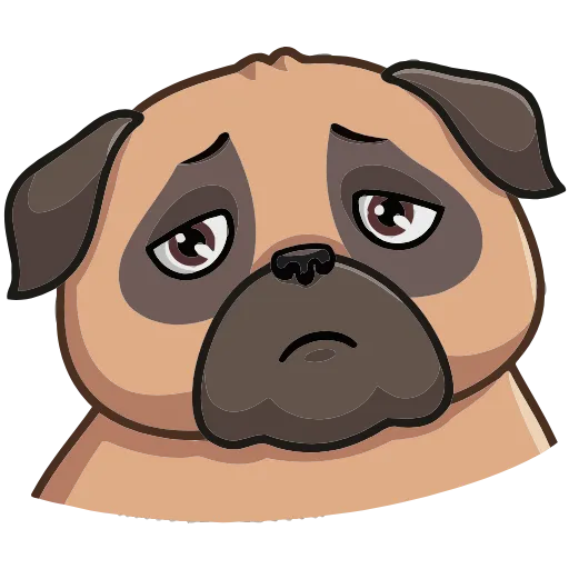 🙁 Эмодзи «Бун» для Telegram