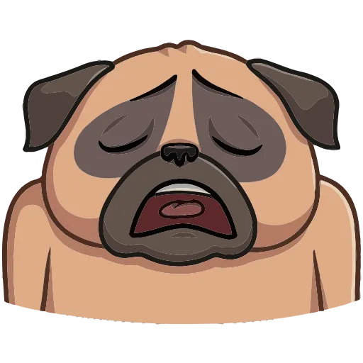 😫 Эмодзи «Бун» для Telegram