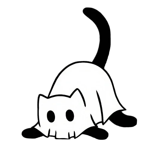 🐱 Стикер «Halloween» для Telegram