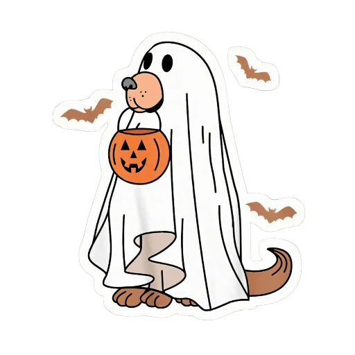 👻 Стикер «Halloween» для Telegram