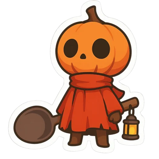 👻 Стикер «Halloween» для Telegram