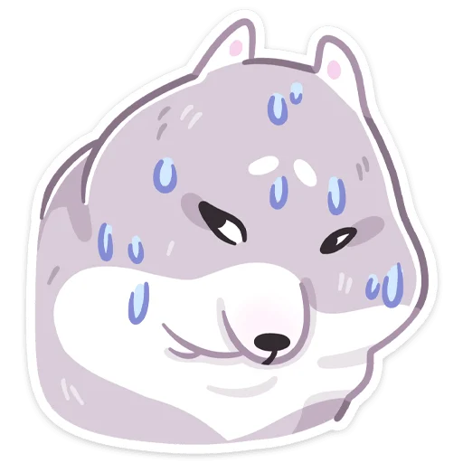 🥵 Стикер «Буп» для Telegram