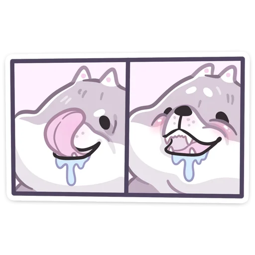 🥵 Стикер «Буп» для Telegram