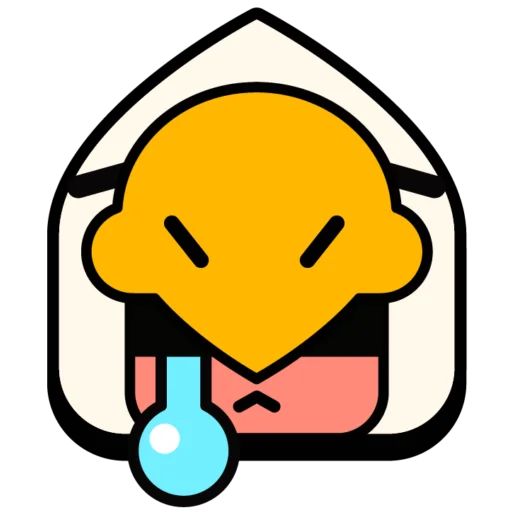 😢 Стикер «Bo Pins» для Telegram