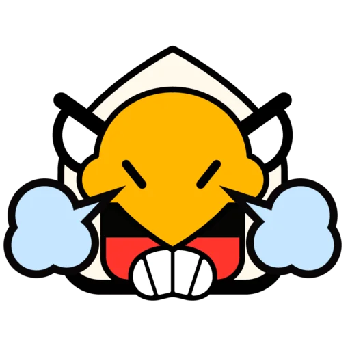 😡 Стикер «Bo Pins» для Telegram