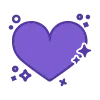 Стикер 17 borahae icons 1