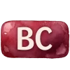 🤩 Эмодзи «Бордовый шрифт» для Telegram