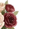 🌹 Эмодзи «Кириллица бордо + хаки винтаж» для Telegram