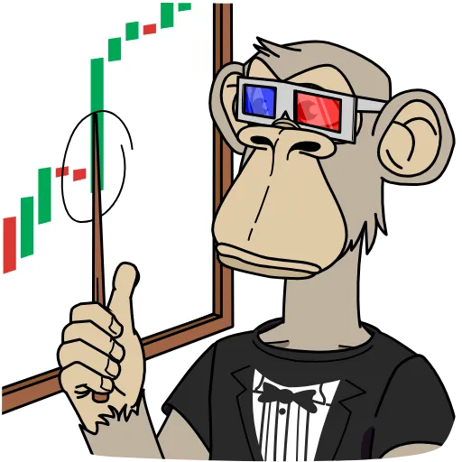 📉 Стикер «Bored Ape Originals» для Telegram