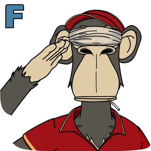 🫡 Стикер «Bored Ape Originals» для Telegram