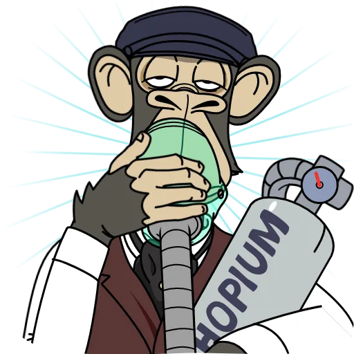 🫁 Стикер «Bored Ape Originals» для Telegram