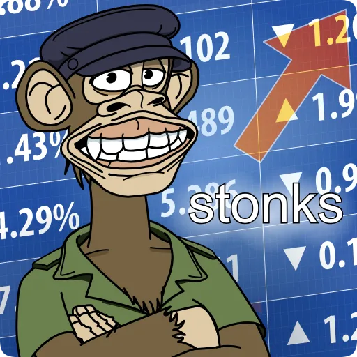 ☝️ Стикер «Bored Ape Originals» для Telegram