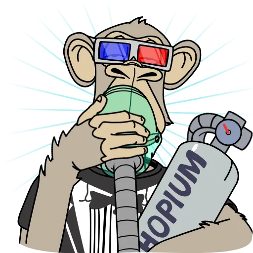 🫁 Стикер «Bored Ape Originals» для Telegram