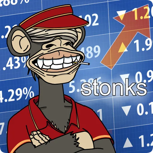 ☝ Стикер «Bored Ape Originals» для Telegram