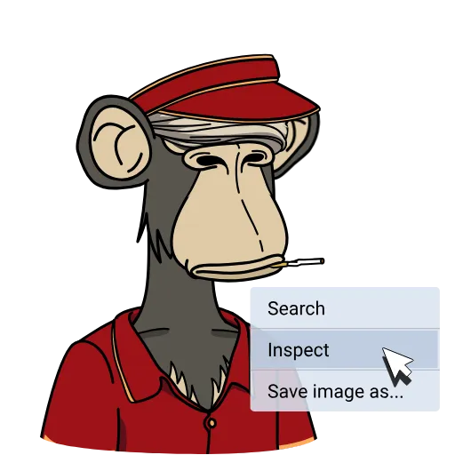 💽 Стикер «Bored Ape Originals» для Telegram