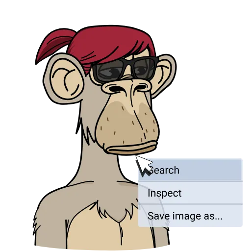 💽 Стикер «Bored Ape Originals» для Telegram