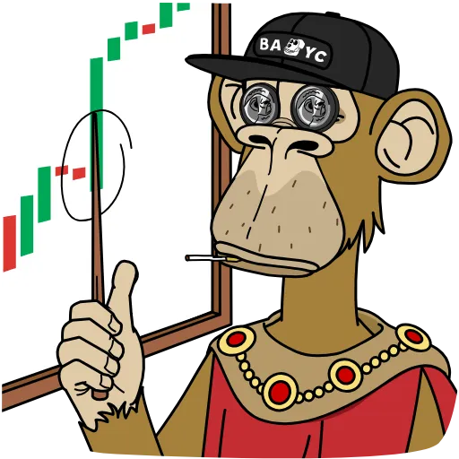 📉 Стикер «Bored Ape Originals» для Telegram