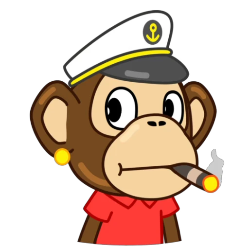 😕 Стикер «Bored Ape Originals» для Telegram