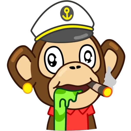 🤢 Стикер «Bored Ape Originals» для Telegram