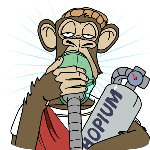🫁 Стикер «Bored Ape Originals» для Telegram