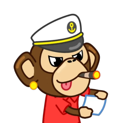 ✈️ Стикер «Bored Ape Originals» для Telegram