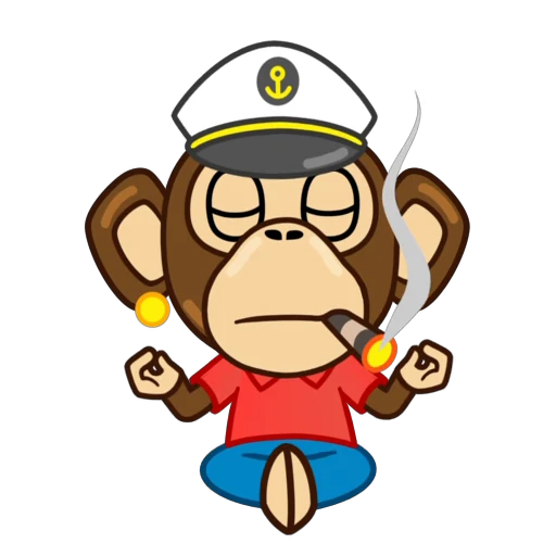 🤌 Стикер «Bored Ape Classics» для Telegram
