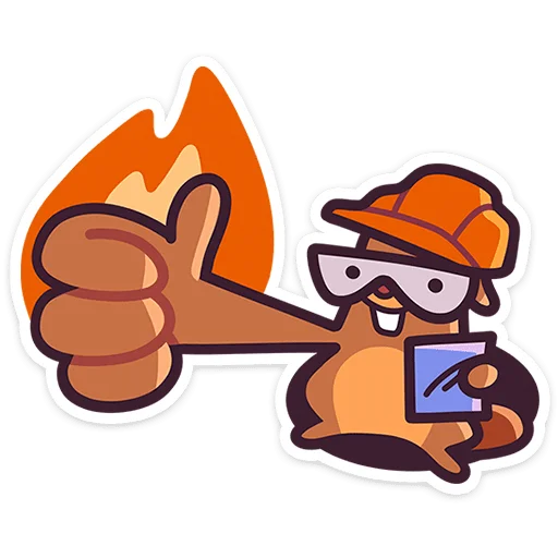 Стикерпак Борис для Telegram