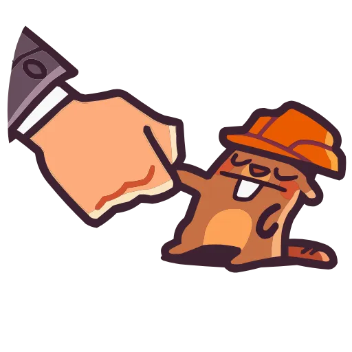🤝 Стикер «Борис Без Текста» для Telegram
