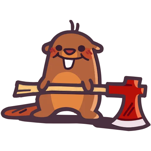 🪓 Стикер «Борис Без Текста» для Telegram