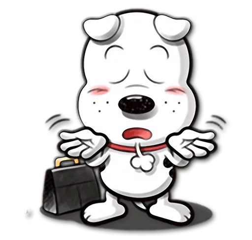 🐶 Стикер «Boris» для Telegram