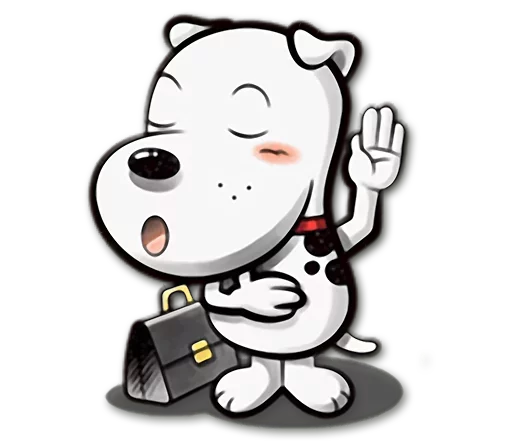 🐶 Стикер «Boris» для Telegram