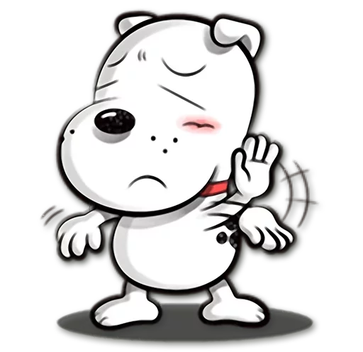 🐶 Стикер «Boris» для Telegram
