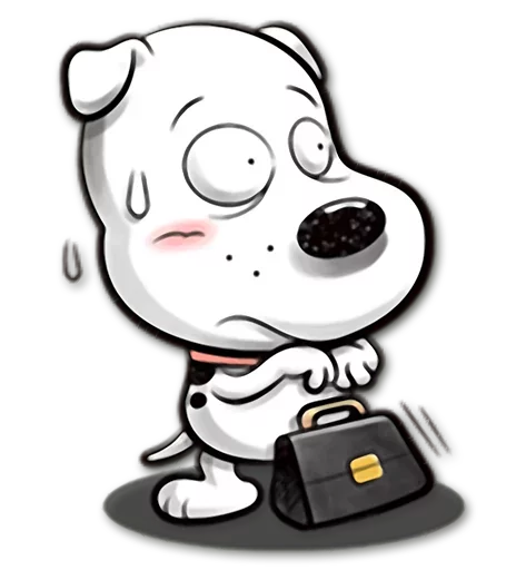 🐶 Стикер «Boris» для Telegram