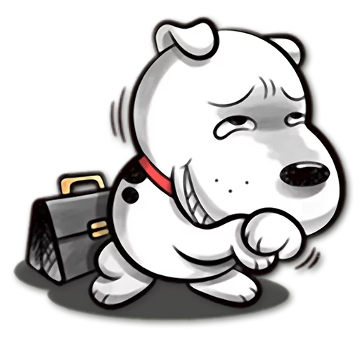 🐶 Стикер «Boris» для Telegram