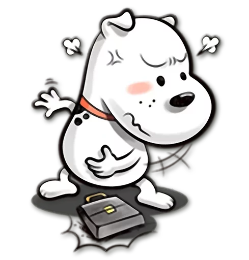🐶 Стикер «Boris» для Telegram