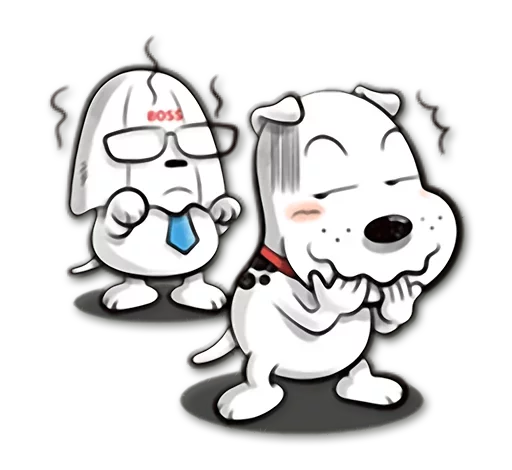 🐶 Стикер «Boris» для Telegram