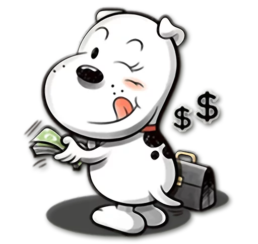 🐶 Стикер «Boris» для Telegram