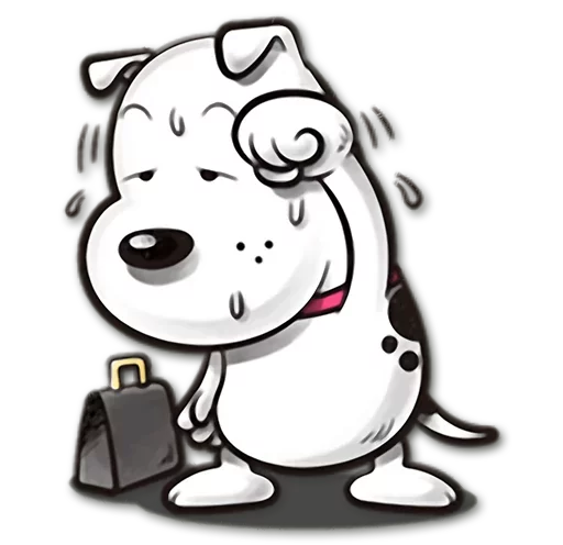 🐶 Стикер «Boris» для Telegram