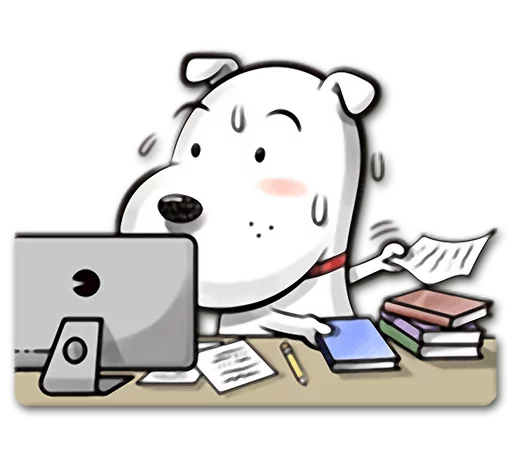 🐶 Стикер «Boris» для Telegram