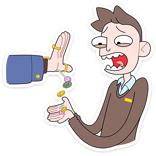 ☕ Стикер «Бористас» для Telegram
