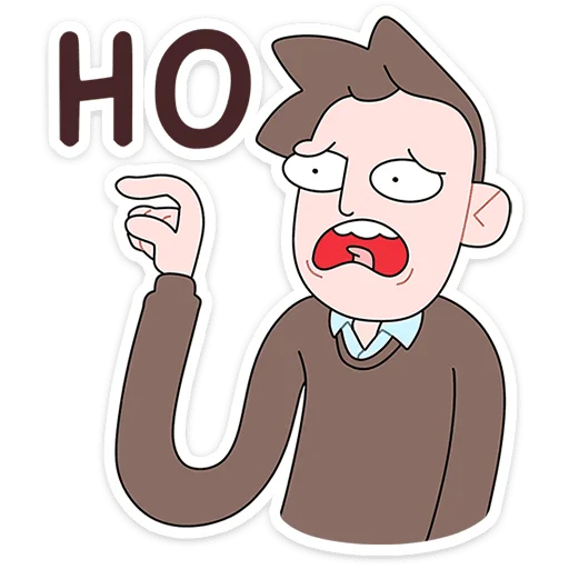 ☕ Стикер «Бористас» для Telegram